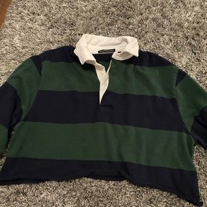 brandy melville collared long sleeve